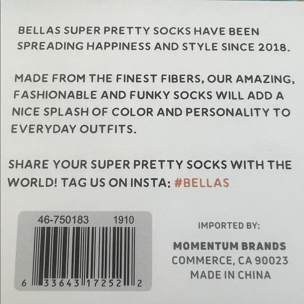 NWT-BELLAS - MOMMY & LIL’S SWEETHEART CUPCAKE SOCKS - 2 PAIRS